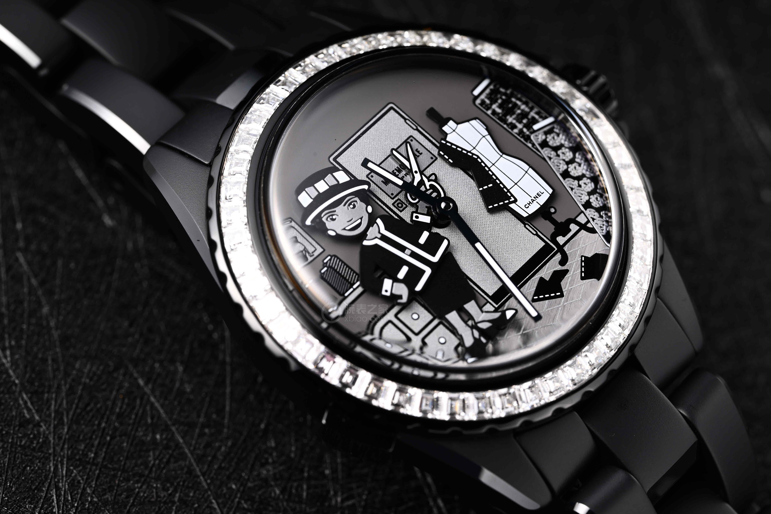 香奈兒J12系列J12 COUTURE WORKSHOP AUTOMATON CALIBER 6