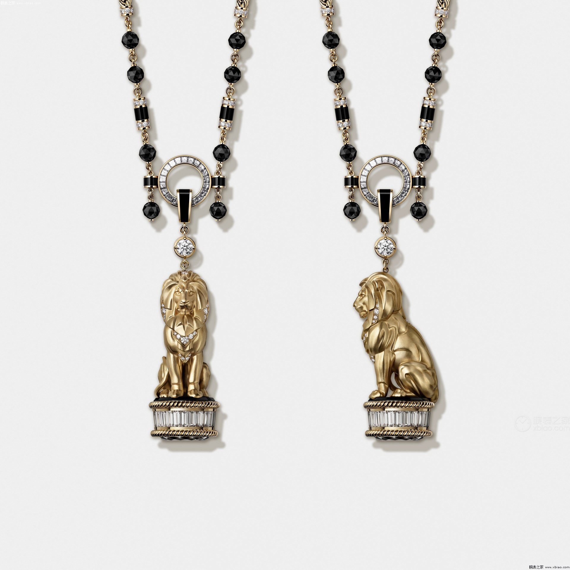 香奈儿高级制表系列SEATED LION LONG NECKLACE