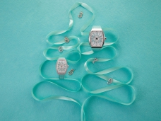 法穆兰LADIES'COLLECTION系列V 45 SC DT AQUA BLEU AC