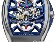 法穆兰NEW MODELS系列V 45 S6 PR SQT ANCRE YACHT (BL)（白金）