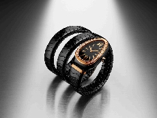 宝格丽SERPENTI系列黑色陶瓷腕表