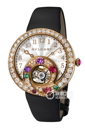 寶格麗高級珠寶腕表系列102009 BEP40WGD2LTB