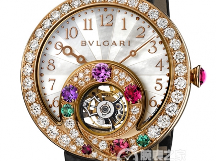 宝格丽高级珠宝腕表系列102009 BEP40WGD2LTB