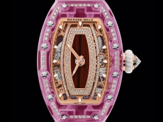 理查米尔女士系列RM 07-02 粉色蓝宝石水晶镶钻