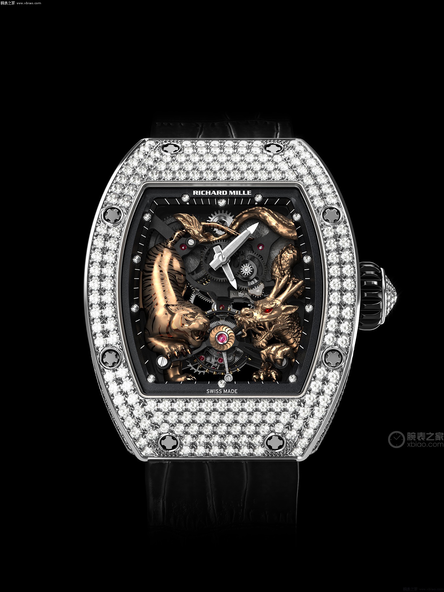 理查米尔女士系列RM 51-01 TOURBILLON TIGER AND DRAGON - MICHEL