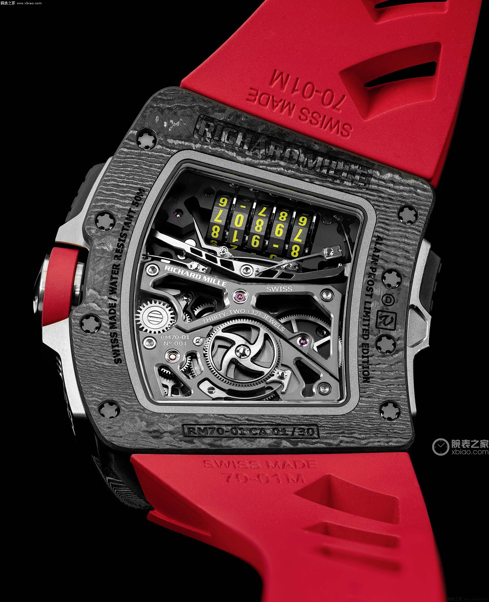 理查米尔男士系列RM 70-01 TOURBILLON ALAIN PROST