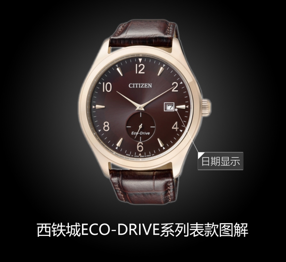 西铁城ECO-DRIVE系列BV1103-06W图解