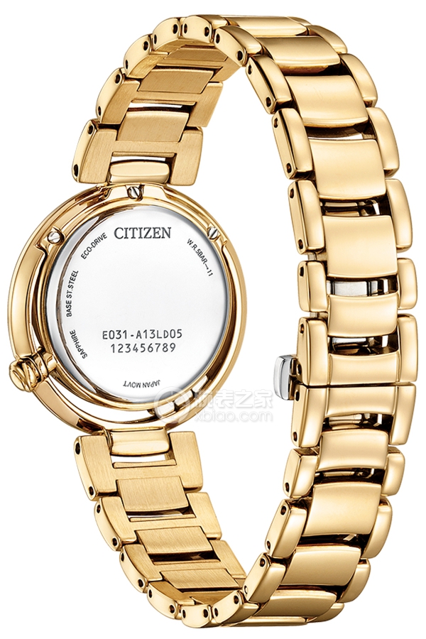 西鐵城CITIZEN L系列EM1113-82Y背面圖