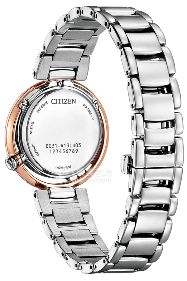 西铁城CITIZEN L系列EM1114-80Y背面图