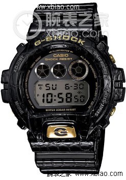 卡西欧G-Shock太阳能经典复古男表G-6900-1D推荐