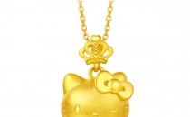 周大福HELLO KITTY系列R-20208(R20208R20208)吊坠