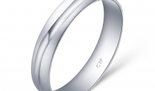 周大福西式婚禮結婚戒指PT126396