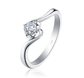 周大福西式婚礼订婚戒指U121684 戒指