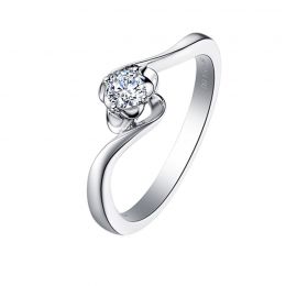 周大福西式婚礼订婚戒指U133773 戒指