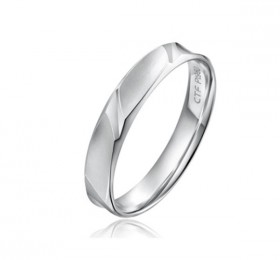 周大福西式婚礼结婚戒指PT160437 戒指