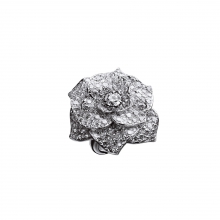 伯爵PIAGET ROSE系列伯爵玫瑰戒指（白色）