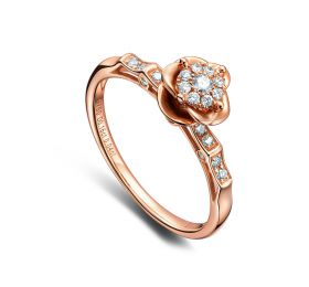 潮宏基婚庆系列皇室印象系列钻石戒指 戒指