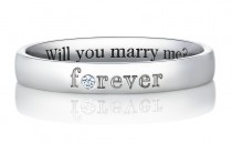 戴比尔斯FOREVER TWO系列铂金戒环(铂金戒环铂金戒环)戒指