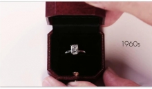 戴比尔斯LONDON BY DE BEERS 1888 WHITE MASTER DIAMOND铂金祖母绿型钻戒