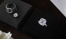 戴比尔斯DE BEERS AURA系列钻石戒指