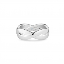 戴比尔斯DE BEERS INFINITY 系列Infinity 白金钻石戒指