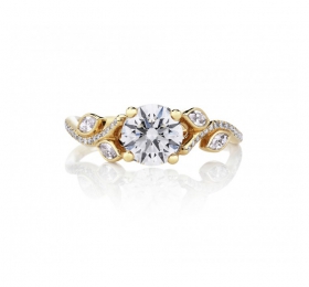 戴比尔斯婚礼系列订婚戒指J1FW01BK戒指