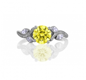 戴比尔斯ADONIS ROSE 系列黄钻戒指 戒指