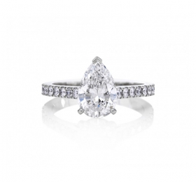 戴比尔斯婚礼系列订婚戒指R102219戒指