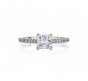戴比尔斯婚礼系列订婚戒指R102217
