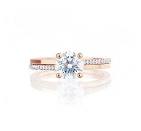 戴比尔斯婚礼系列订婚戒指J1FD01BK 戒指