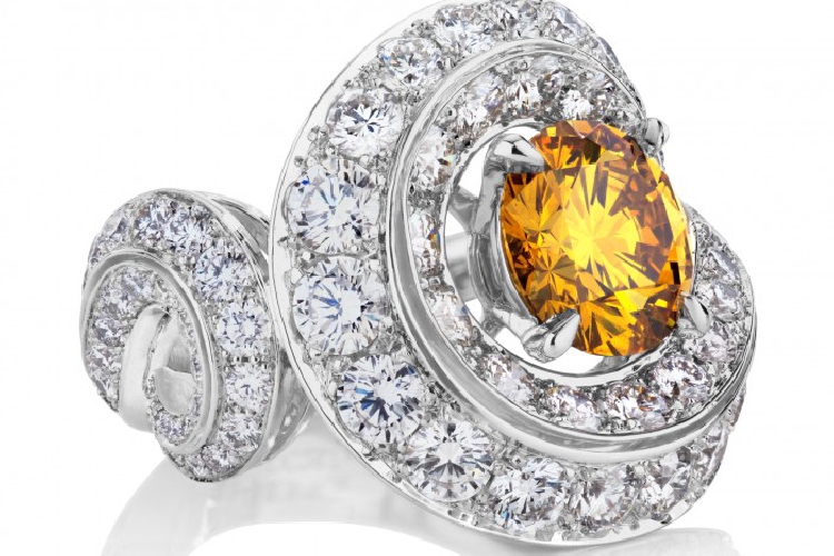 戴比尔斯1888 MASTER DIAMONDS 大师美钻系列PHENOMENA CREST 戒指