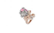 迪奥DIOR À VERSAILLESJVER93053_0000(“DOUBLE PANACHE SPINELLE ROSE”戒指JVER93053_0000)戒指