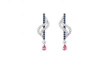 迪奥DIOR À VERSAILLESJVER93062_0000(“GUIRLANDE SAPHIR ROSE”耳环JVER93062_0000)耳饰