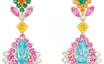 迪奥CHER DIORJDDE93048_0000(“MAJESTUEUSE TOURMALINE PARAÏBA”耳环JDDE93048_0000)耳饰