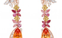 迪奥DIOR DIOR DIORJINT93028(Dentelle Popeline锰铝榴石耳环JINT93028)耳饰