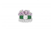 迪奥ARCHI DIORARCHI DIOR “BAR EN COROLLE DIAMANT”戒指(ARCHIDIOR“BARENCOROLLEDIAMANT”戒指ARCHIDIOR“BARENCOROLLEDIAMANT”戒指)戒指