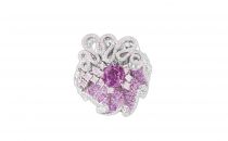 迪奥ARCHI DIORARCHI DIOR “COCOTTE SAPHIR ROSE”戒指(ARCHIDIOR“COCOTTESAPHIRROSE”戒指ARCHIDIOR“COCOTTESAPHIRROSE”戒指)戒指