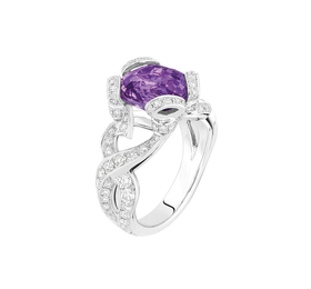 迪奥COUTURE紫色蓝宝石戒指 戒指