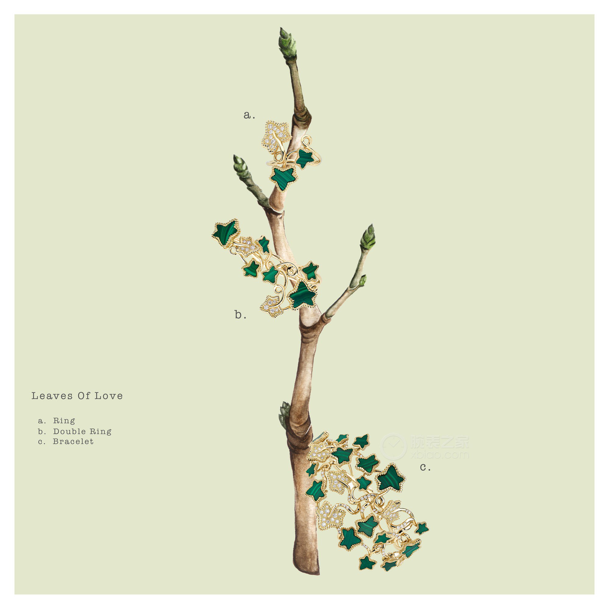 迪奥LEAVES OF LOVE JLIE94010_0000手镯