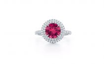 蒂芙尼TIFFANY SOLESTE红碧玺戒指(红碧玺戒指红碧玺戒指)戒指