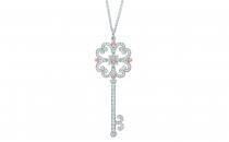 蒂芙尼TIFFANY KEYSEnchant四叶草心形钥匙吊坠(Enchant四叶草心形钥匙吊坠Enchant四叶草心形钥匙吊坠)项链