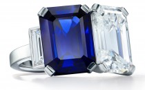 蒂芙尼BLUE BOOK高级珠宝铂金镶嵌蓝宝石戒指(铂金镶嵌蓝宝石戒指铂金镶嵌蓝宝石戒指)戒指