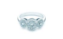 蒂芙尼TIFFANY CIRCLET三石钻戒(三石钻戒三石钻戒)戒指