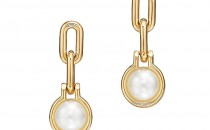 蒂芙尼TIFFANY HARD WEAR18K 黄金南洋珍珠链环耳环(18K黄金南洋珍珠链环耳环18K黄金南洋珍珠链环耳环)耳饰