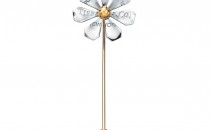 蒂芙尼RETURN TO TIFFANY纯银和 18K 黄金雏菊别针(纯银和18K黄金雏菊别针纯银和18K黄金雏菊别针)胸针