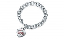 蒂芙尼RETURN TO TIFFANYLove Heart Tag 手链(LoveHeartTag手链LoveHeartTag手链)手镯