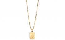 蒂芙尼TIFFANY VICTORIAMakers 系列 18K 黄金方形吊饰项链，61.0 厘米(Makers系列18K黄金方形吊饰项链，610厘米Makers系列18K黄金方形吊饰项链，610厘米)项链