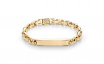 蒂芙尼TIFFANY 1837系列Makers 系列 18K 黄金 I.D. 链结式手链(Makers系列18K黄金ID链结式手链Makers系列18K黄金ID链结式手链)手镯