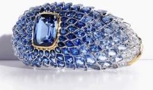 蒂芙尼BLUE BOOK高级珠宝SCALES系列蓝色 尖晶石手链