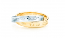 蒂芙尼TIFFANY 1837系列扣环圈形戒指